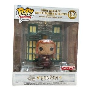 Funko Pop! Deluxe: Harry Potter Ginny Weasley with Flourish & Blotts #139 *New